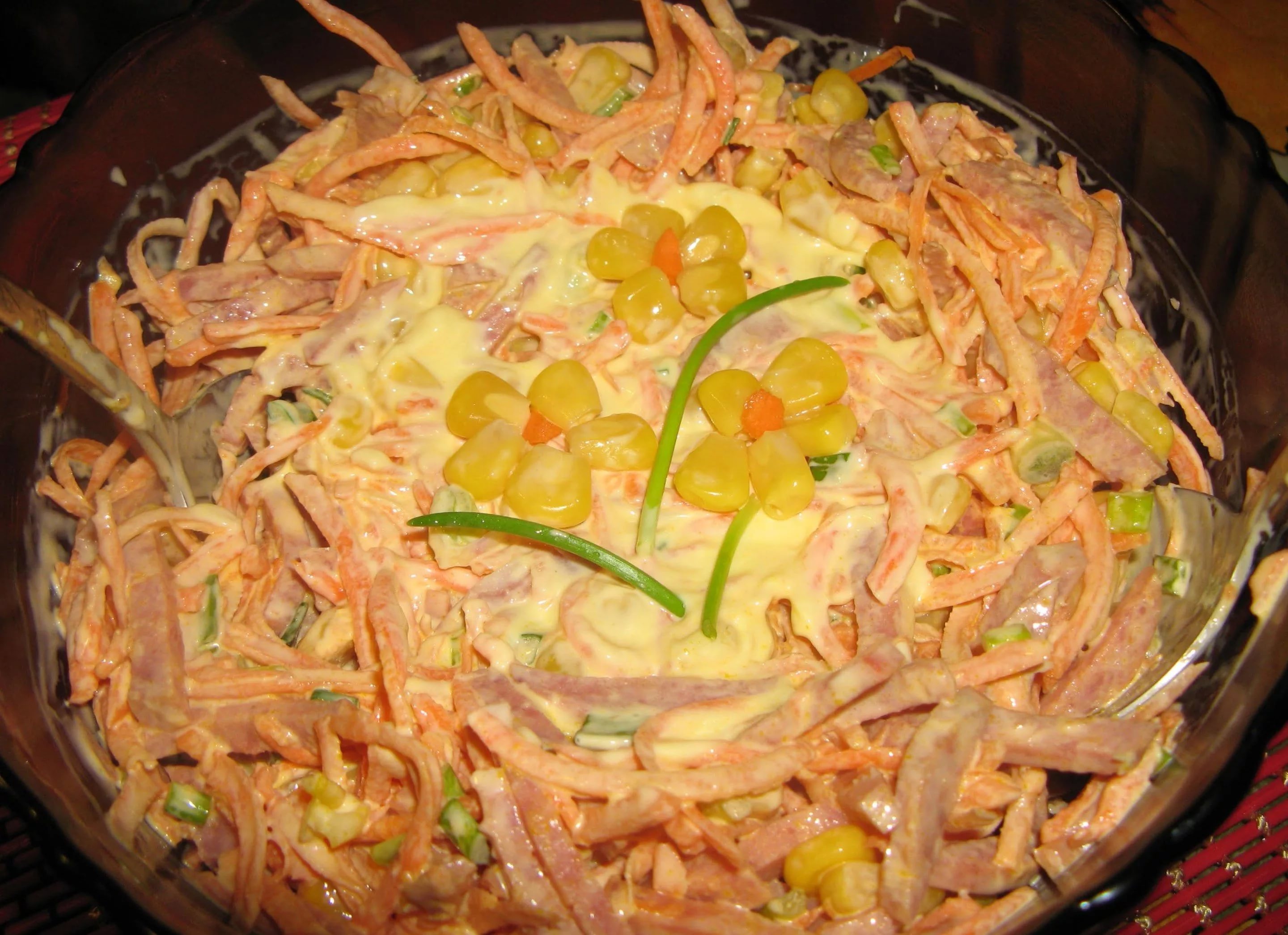 Салат с корейской морковью «Остренький»: обалденный по вкусу рецепт пикантной закуски