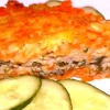 Рыбная запеканка с овощами
