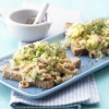 Омлет с укропом и креветками