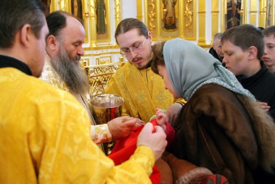 Как причащать ребенка