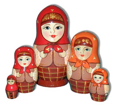 Как сделать своими руками матрешку