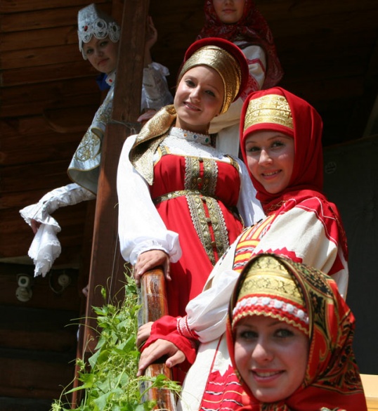 русский костюм
