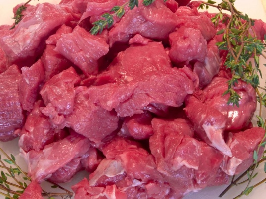 Как резать мясо на шашлык