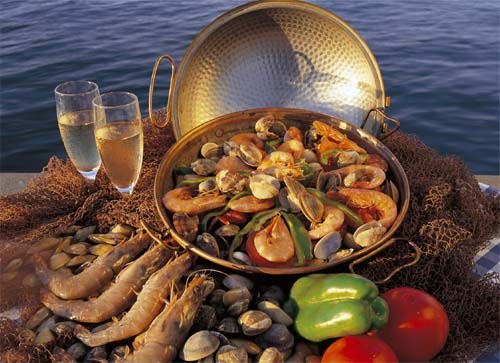 Как жарить морской коктейль