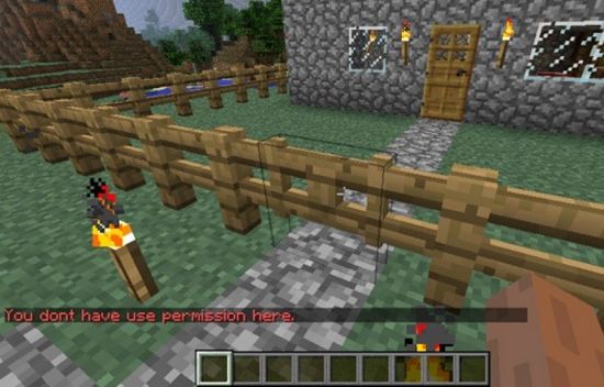 Как сделать в minecraft территорию в 24
