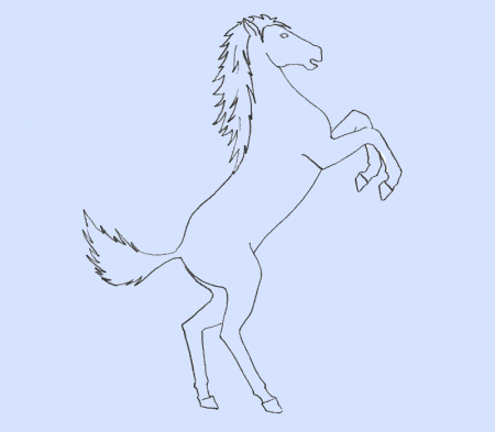 Как нарисовать <strong>лошадь</strong>