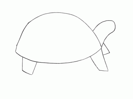 Как нарисовать <strong>черепашку</strong>