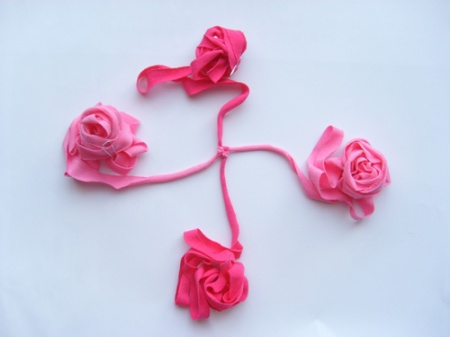 Как сделать бусы из ткани: мастер-класс