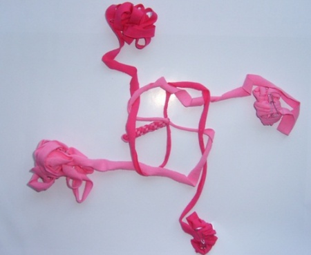 Как сделать бусы из ткани: мастер-класс