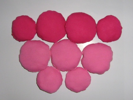 Как сделать бусы из ткани: мастер-класс