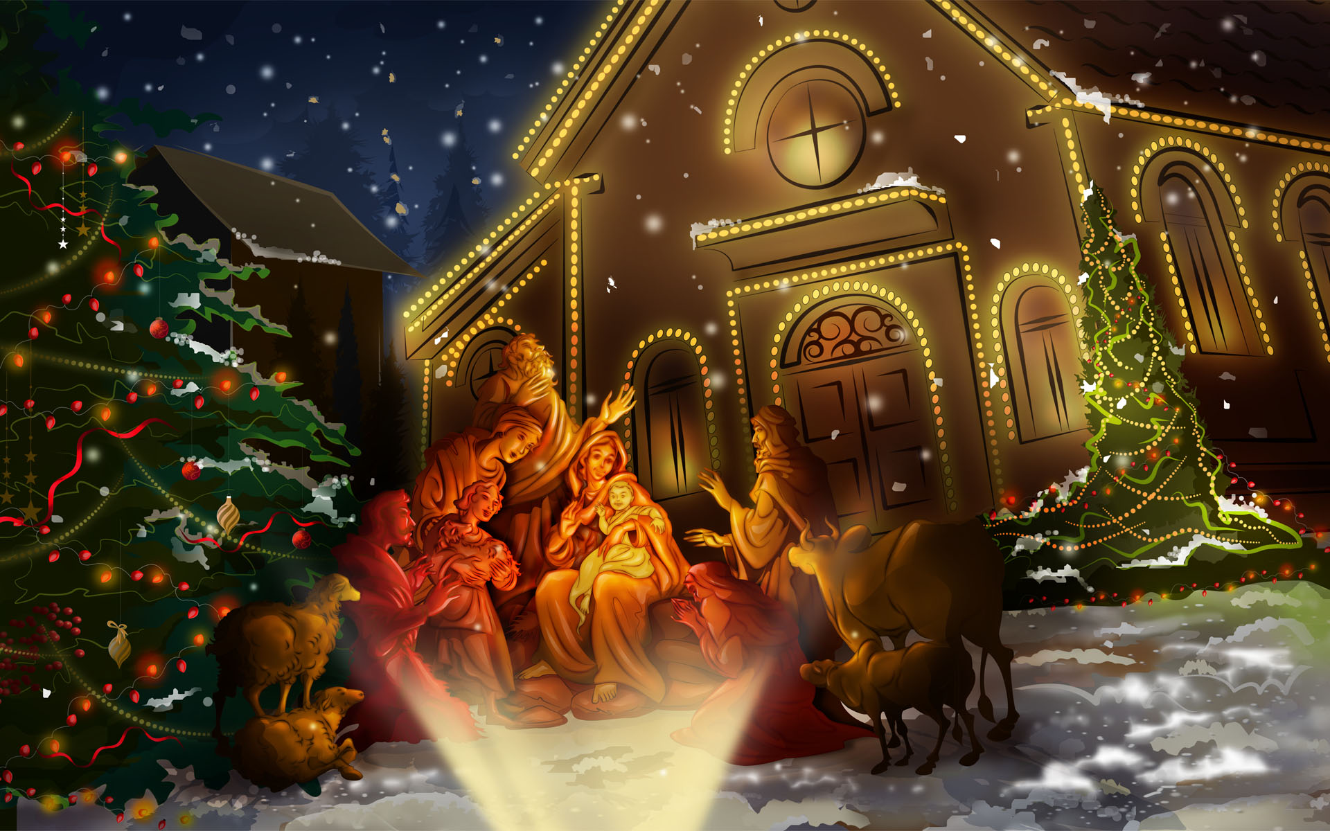 Православные поздравления с Рождеством Христовым в прозе