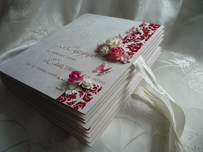 Свадебный фотоальбом: типы, декор и мастер-класс по изготовлению