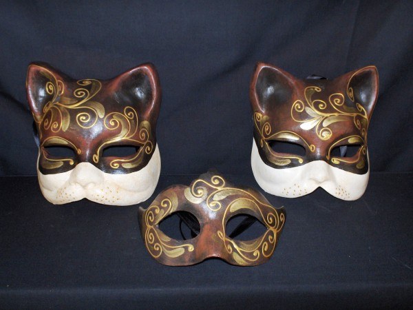 3 шт., маски для косплея кошки