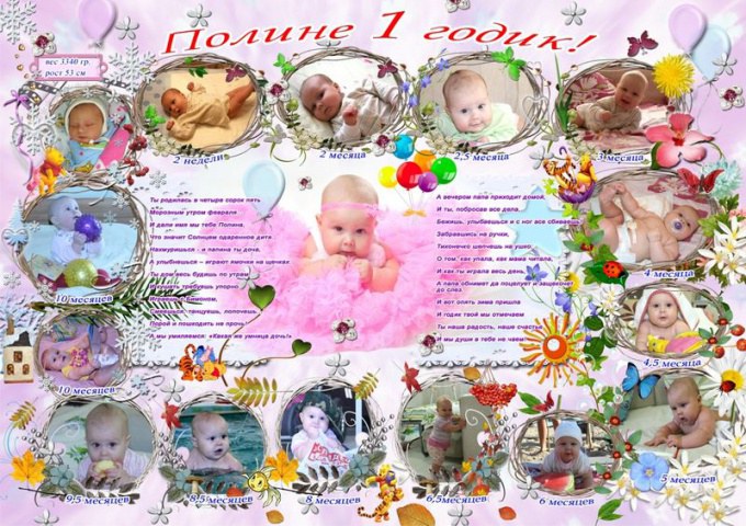 Плакаты С Рождением Фото