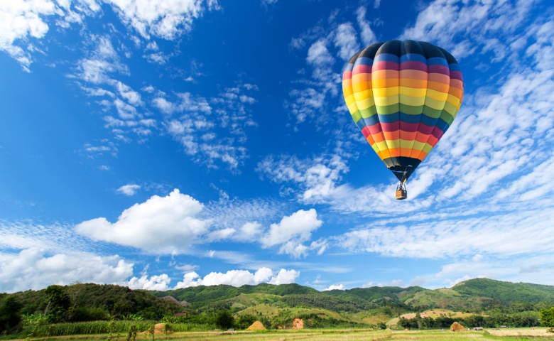 Воздушный шар как современное прогулочное туристское судно