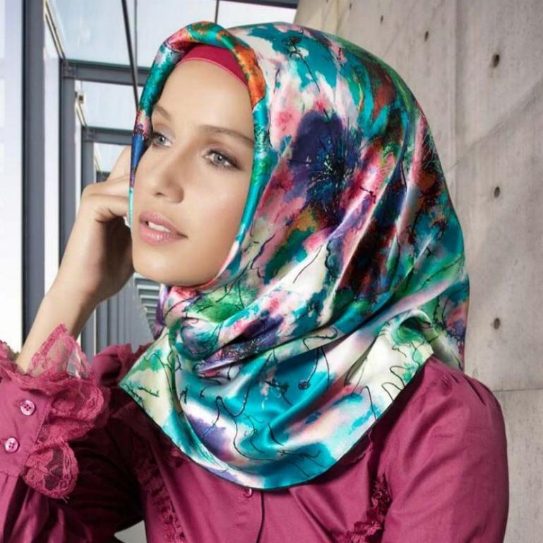 Как носят платок мусульманки