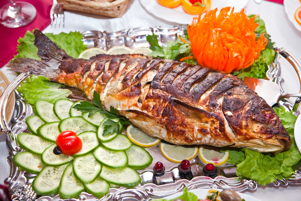 Блюда из рыбы к новогоднему столу: оригинальные рецепты рыба к столу .