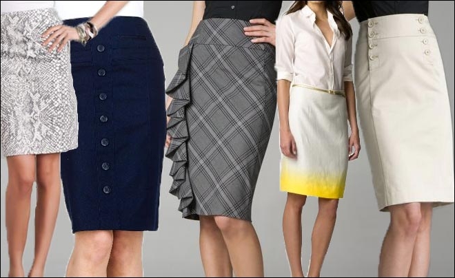 Модели модных юбок