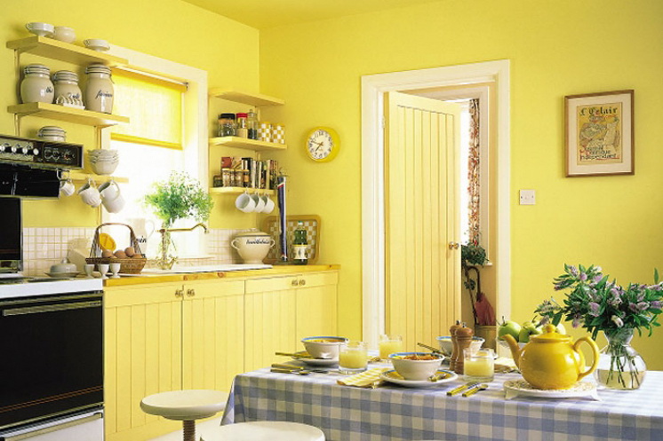 В какой цвет покрасить стены на кухне в какой цвет покрасить кухню Кухня
