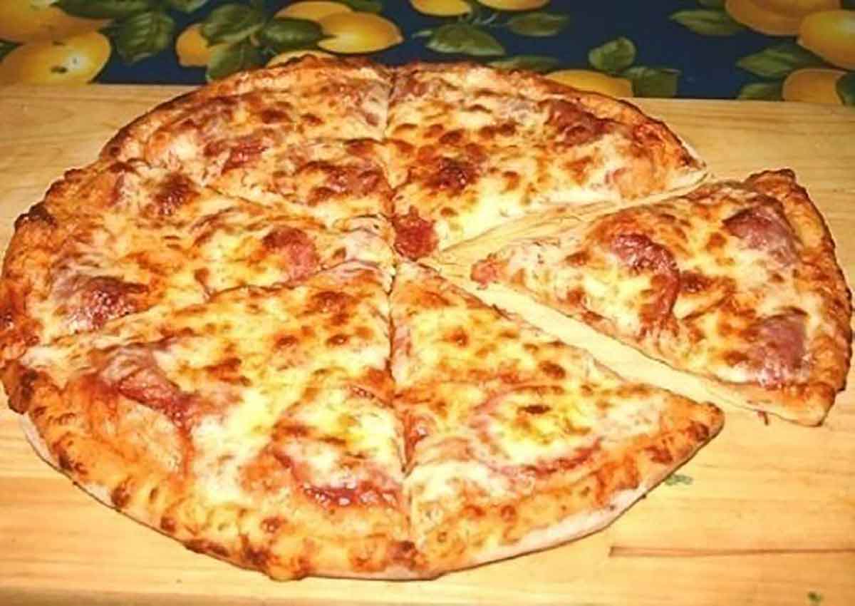 быстрая пицца в духовке на дрожжах фото 74