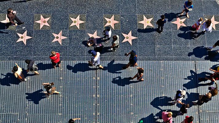 Аллея Звезд на Голливудском бульваре