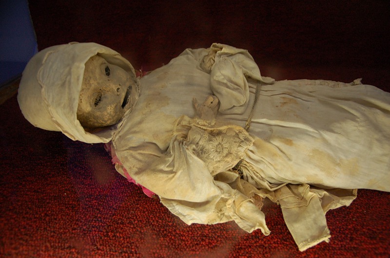 Музей мумий в Мексике