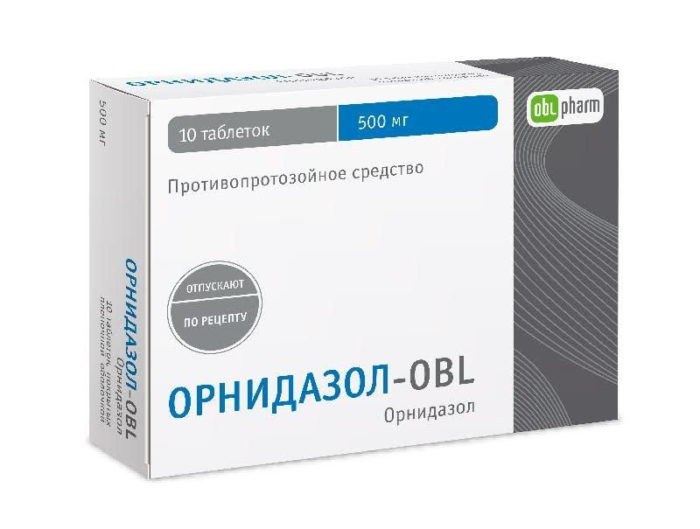 Препарат «Орнидазол»: инструкция по применению Лекарственные препараты