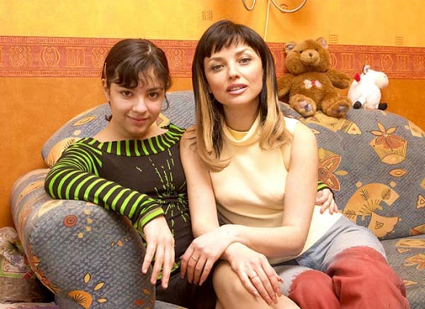 Юлианна Шахова с дочерью