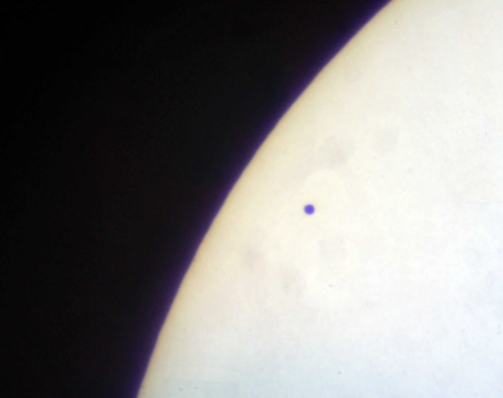 Прохождение Меркурия по диску Солнца 9 мая 2016 г.