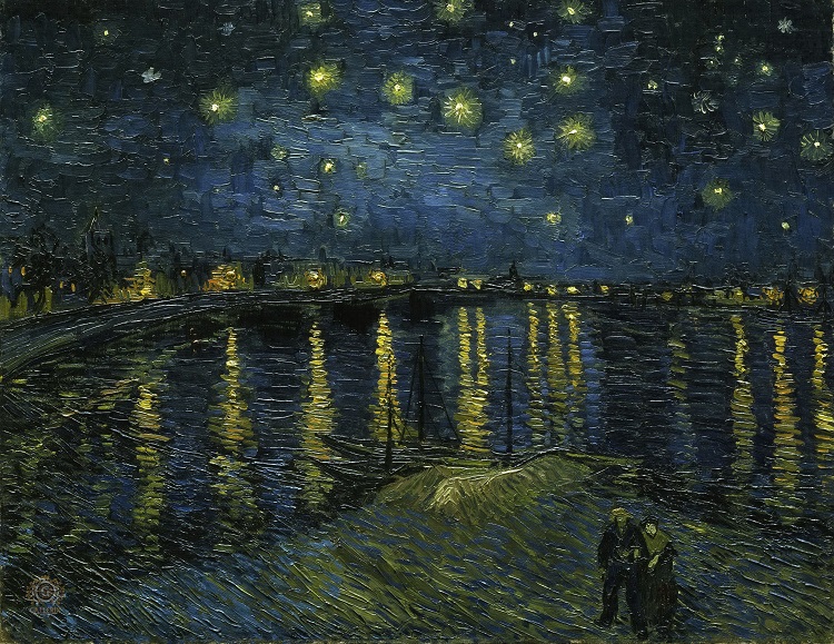 Винсент Ван Гог. Звездная ночь. 1888.
