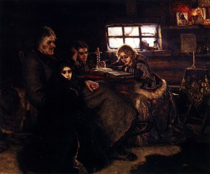 Василий Суриков. «Меншиков в Берёзове». 1883
