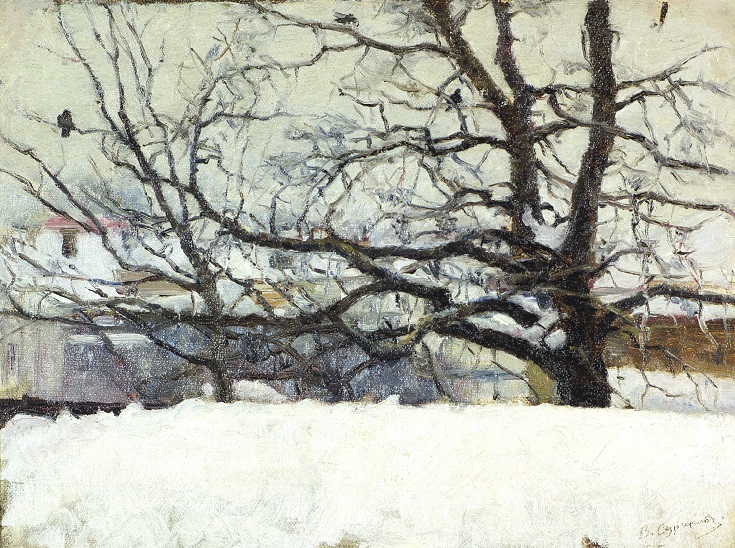 Василия Суриков. «Зима в Москве». 1884-1887