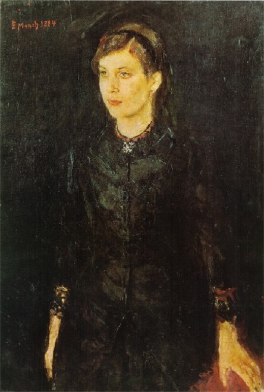 Эдвард Мунк. Сестра Ингер, 1884