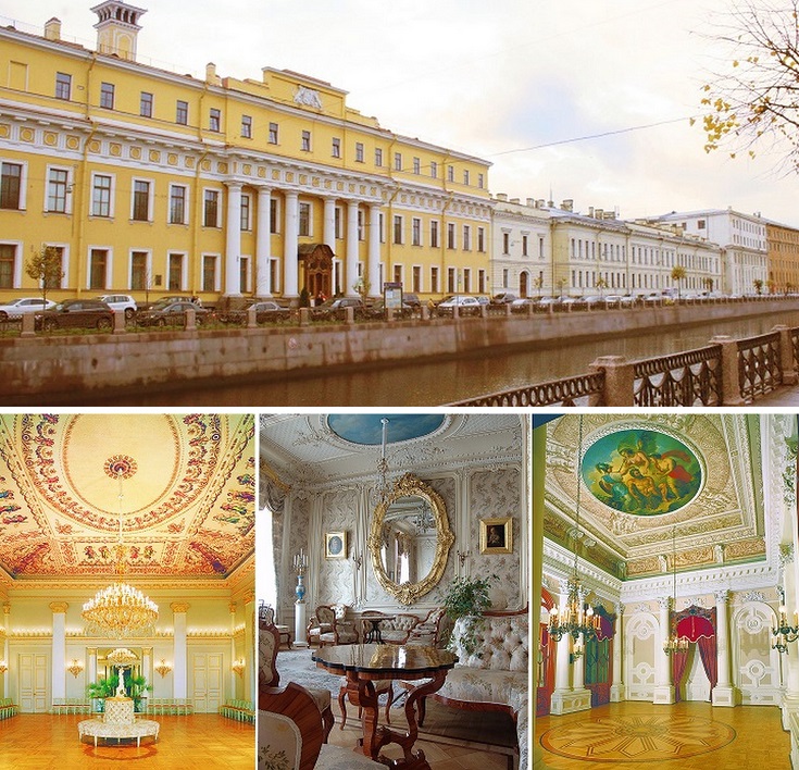 Дворец Юсуповых на Мойке в Санкт-Петербурге