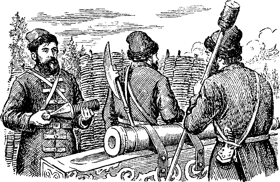 Русские артиллеристы XVII века