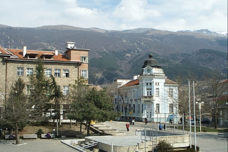 Город Карлово в Болгарии