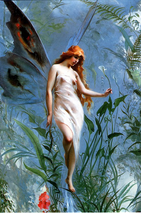 Фея лилий (1888). Художник Луис Фалеро