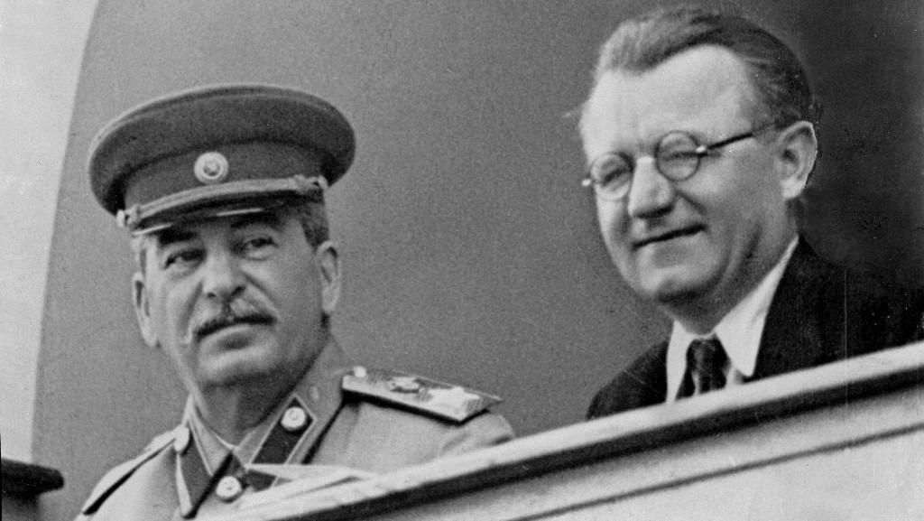 Иосиф Сталин и Клемент Готвальд