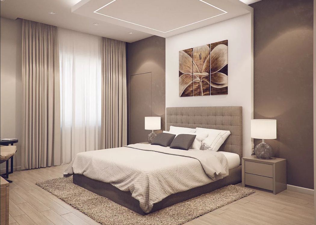 Кровать дизайн в квартире дизайн