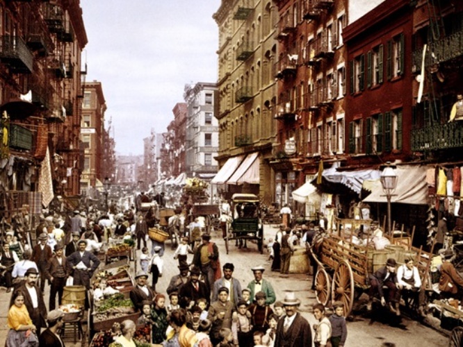 Нью-Йорк середины XIX века