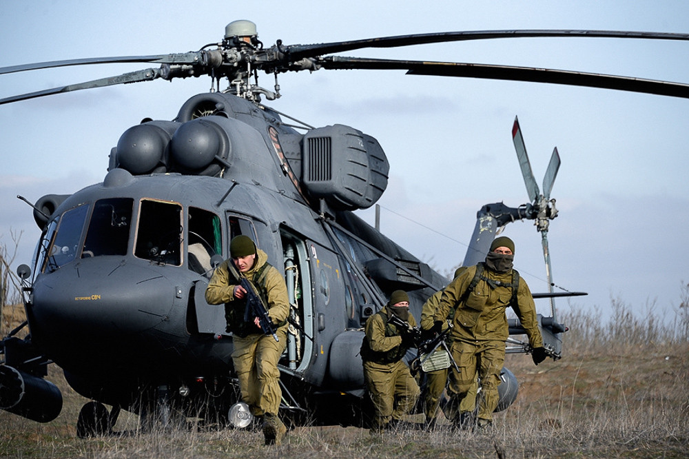 Проведение военный учений Вооруженными силами РФ