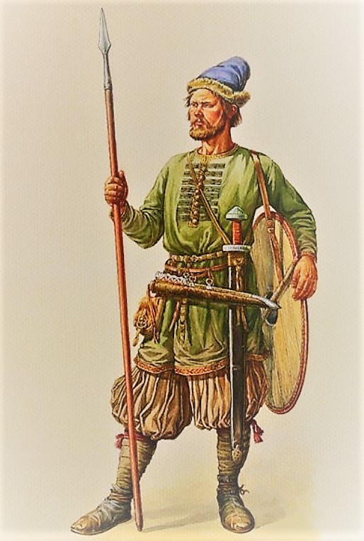 Славянский воин