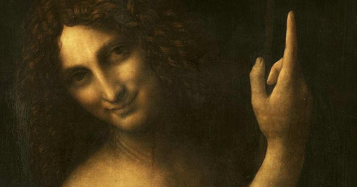 Специалисты относят картину Да Винчи "Иоанн Креститель" к последнему периоду его творчества