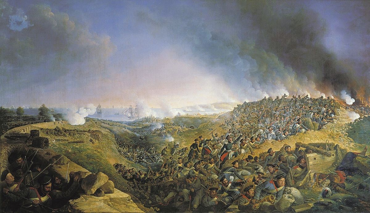 Осада крепости Варна русскими войсками.