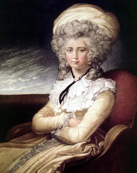 Автопортрет (1787). Художник Мария Косвей