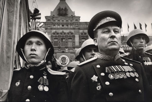 Александр Кирсанов на Параде Победы в Москве