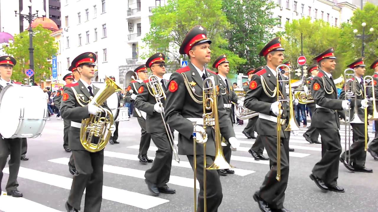 Военный оркестр в Хабаровске