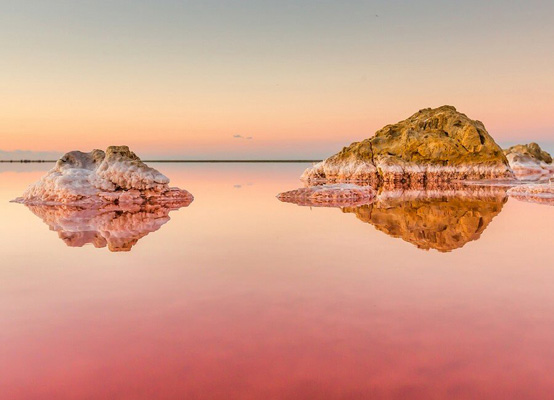 Кояшское озеро: необыкновенная достопримечательность Крыма