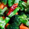Витаминный салат для похудения из брокколи с овощами