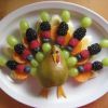 Как сделать Жар-птицу из фруктов